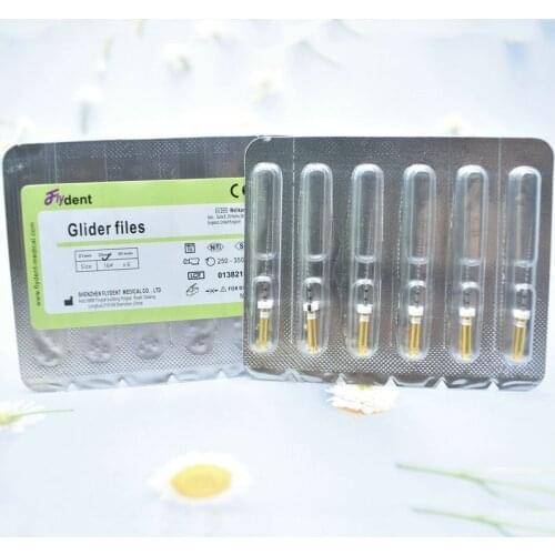 Dental Instrument Pro glider Rotary Files heat activation golden Endo Files Root Canal for Dentistry tool material
