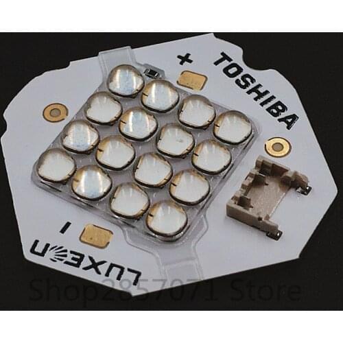 TOSHIBA 45W Luxeon Rebel ES Royal Blue 450NM 400LM Led Emitter Bulb Lamp Light 16 Led Chip