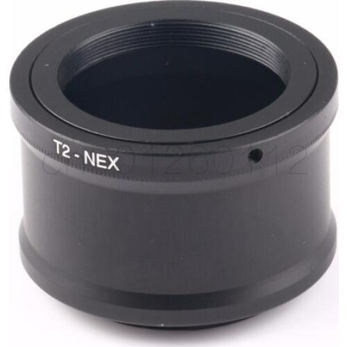 T2-NEX Telephoto Mirror Lens Adapter Ring for Sony NEX E-Mount cameras to attach T2/T mount lens