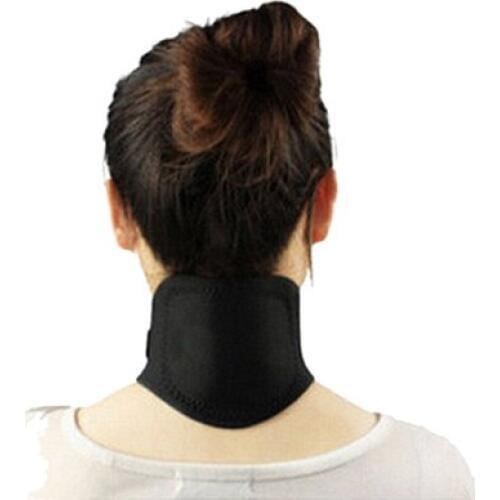 1 Pcs Tourmaline Magnetic Therapy Neck Massager Cervical Vertebra Protection Spontaneous Heating Belt Body Massager