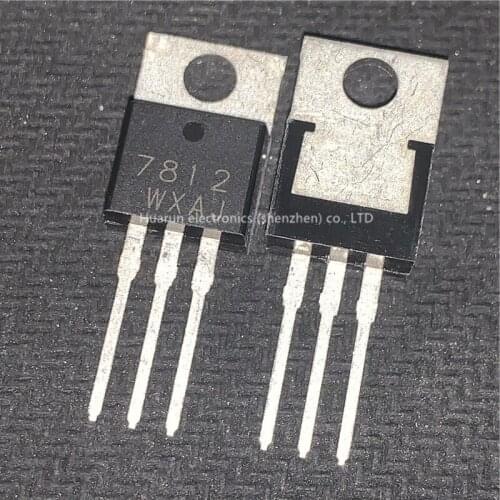 10pcs/lot CJ7812 TO-220 Linear Regulator IC