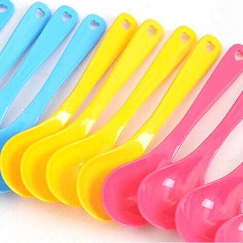 Baby Gadgets Tableware Set Children Utensil plastic Toddler Dinnerware Cutlery Cartoon Infant Food Feeding Spoon
