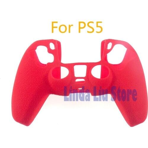20pcs/lot For PS5 Controller Soft Silicone Gel Anti Slip Skin Case Cover Skin Protection Case For PS5 Gamepad Control