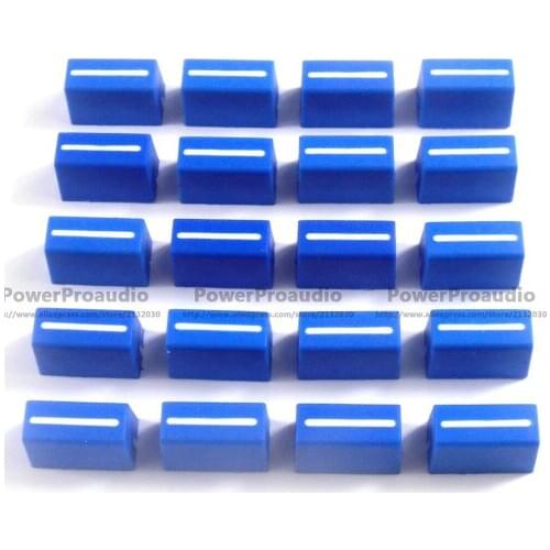 20pcs/lot Dark Blue New Channel Crossfader Fader Knob Cap For RANE 56 57 61 62 64 68