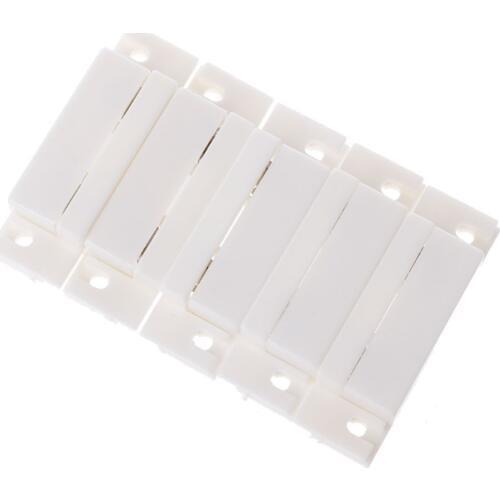 5 Pairs MC-31 Wired Door Window Sensor Magnetic Switch For Home Alarm System Detector
