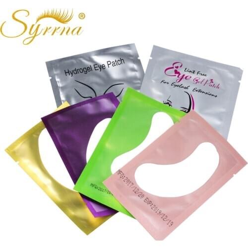 50 Pairs Eyelash Pads Gel Patch Grafting Eyelashes Under Eye Patches For Eyelash Extensions Eye Tips Sticker Wraps Makeup Tools