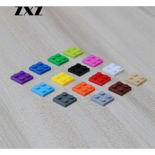 50pcs 2X2 Plate Building Blocks DIY Robots Accessories Toys Compatible Small Particles 3022 Kids Best Building Game Parts