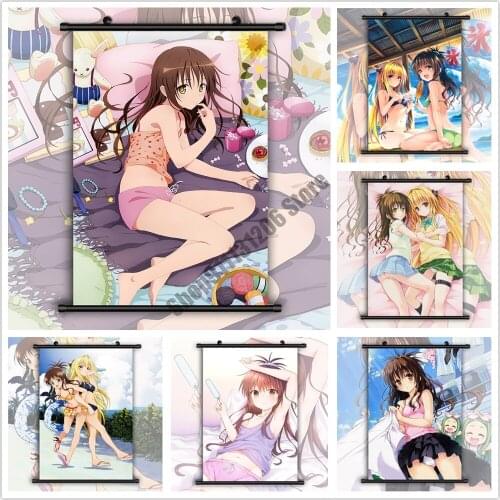 Diamond Embroidery Full To Love Ru Yuuki Mikan Darkness Anime Diamond Painting Mosaic Cross Stitch Kits Christmas Home Decor