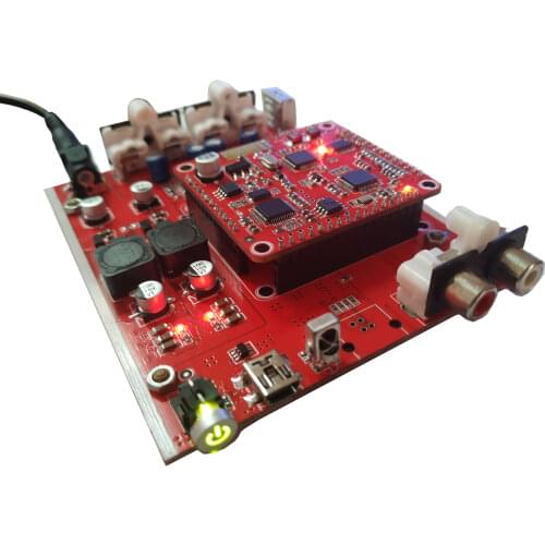 Minidspp audio processor / home theater / power amplifier front level electronic frequency divider / mobile computer tuning bass