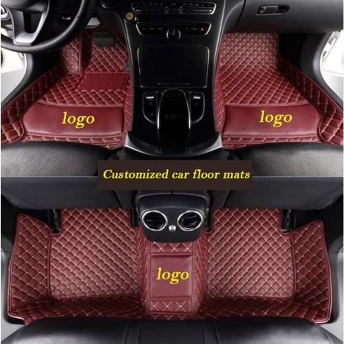 HLFNTF Custom car floor mats for Volvo All Models s60 s80 c30 s40 v40 v60 XC-Classi v90 xc70 xc60 xc90 s90 carpet