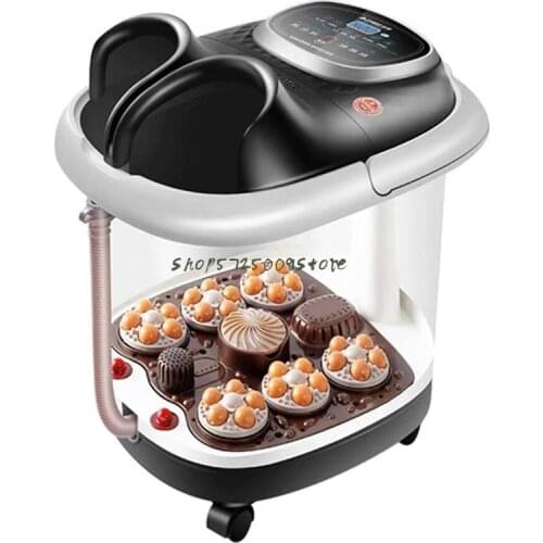 Foot Bath Electric Massage Home Foot Bath Full Automatic Heating Constant Temperature Foot Therapy