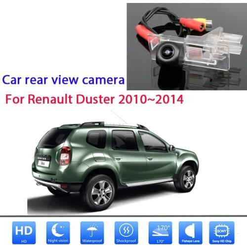 Rear View Camera For Renault Duster 2010 2011 2012 2013 2014 CCD Full HD Night Vision Parking Reversing Camera Waterproof