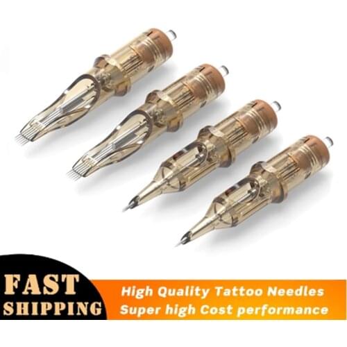 Revolution Cartridge Tattoo Needle RS RL M1 MC Level A 0.3mm 0.35mm High Qualiy Disposable Tattoo Needle Permanent makeup