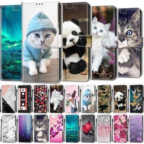 Wallet Flip Cover For Xiaomi Redmi Note 4X Coque Note4X Hot Creative Painted Pattern Magnetic Hasp Leather Case
