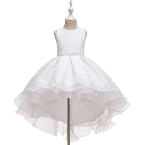 Summer new skirts, childrens princess skirts, girls trailing dresses, big childrens lace show small dresses