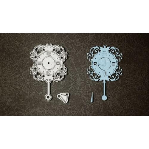 Metal Vintage wall clock Cutting Dies Stencils for DIY Scrapbooking photo album Decorative Embossing DIY Paper Cards