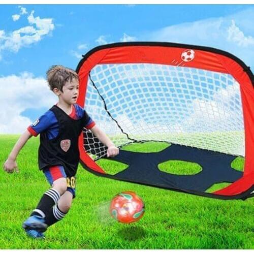 Multi-function Sports Game Kids Toys 2 IN 1 Football Gate Soccer Goal Indoor Sports Toy Outdoor Games Novelty Gifts for Children