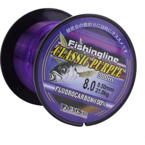 300m Monofilament Nylon Fishing Leader Strong Pull Fishing Wire Fluorocarbon Line Fishing Accessories