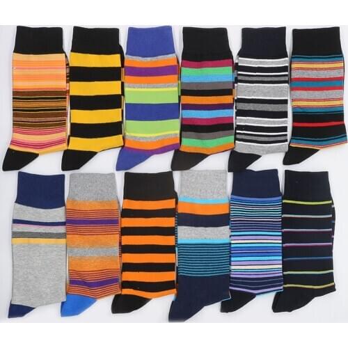 Mens Cotton Socks Christmas Gifts Print Stripe Set Womens Sock Funny Winter Warm From The Factory Dropshipping Contact Us
