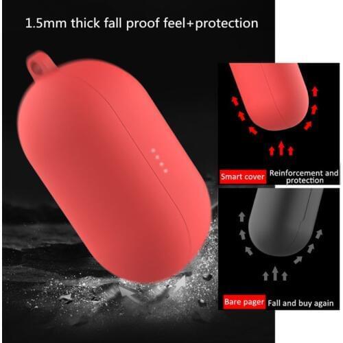 Soft Silicone Protective Shockproof Bluetooth Earphone Case For Haylou GT1 Pro Luxury Thin Wireless Headphone Cases For GT1 Pro