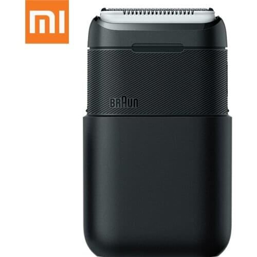 Original Xiaomi Mijia Braun Portable Electric Shaver Independent Floating Blades Germany Bionic Knife Waterproof 7200 rpm Motor