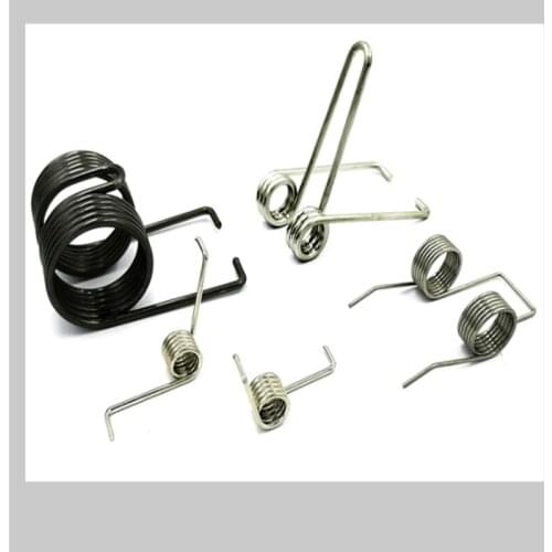 10pcs Double torsion spring stainless steel torsion strong rotation torsion small spring