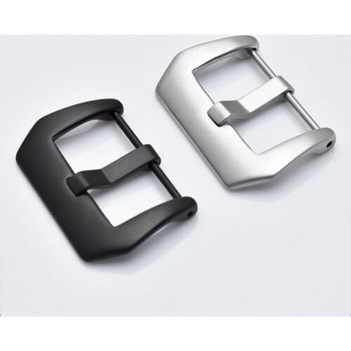 316L Stainless Steel Watch Buckle For Panerai PAM 441 Bracelet 20mm 22mm 24mm 26mm Clasp Metal Screw Pin Buckle free tool mark