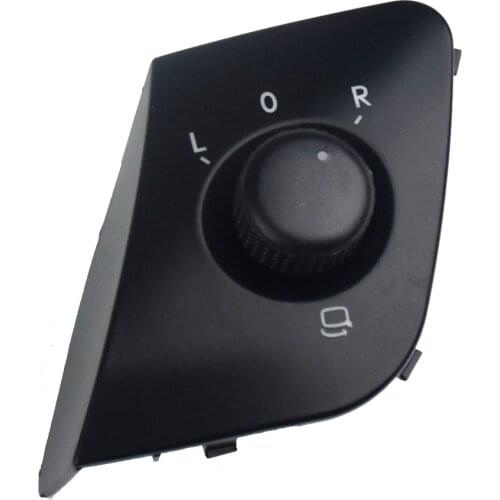 Car Exterior Side Mirror Adjust Switch Knob For VW Seat Ibiza 2009-2015 6J1 959 565 6J1959565