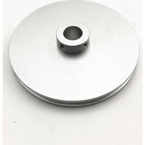 Japanese type Aluminum Alloy Misumi round belt pulley with Set Screws spindle motor drive belt wheel For 6MM Belt