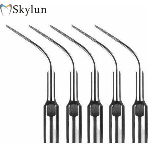 10PCS Dental Scaler Scaling Tip PD3D New Dental Scaler Perio treatment Diamond Coated tips fit DTE/Satelec PD3D