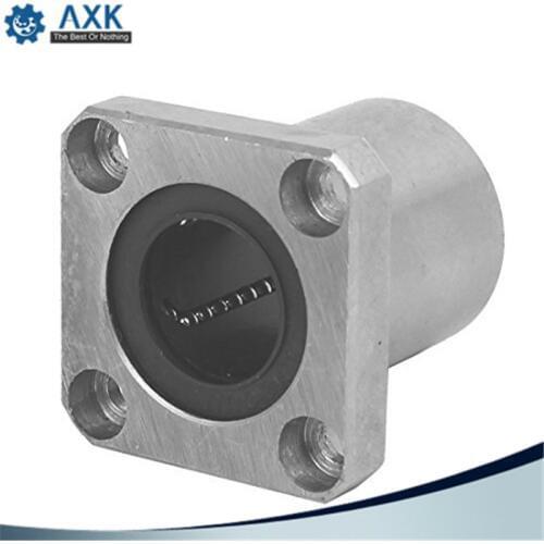 2pcs/lot Free shipping LMK25UU 25mm flange linear bearing CNC Flange Linear Bush