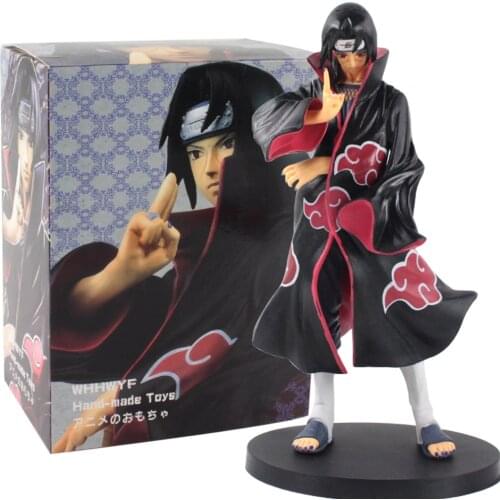 22cm Naruto Shippuden Anime Uchiha Itachi PVC Actiuon Figure Cartoon Collection Model Toy Doll Kids Gift Decoration Brinquedos