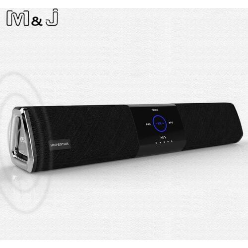 A3 20W Wireless Bluetooth Column Dual Speaker Subwoofer Home Theater Loudspeaker 3D Stereo Super Bass Speakers For Phone TV PC