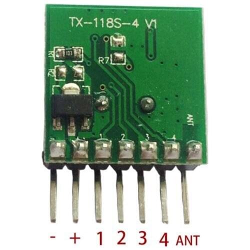 Mini Wireless 433Mhz RF Remote Control 1527 Learning Code Transmitter Module