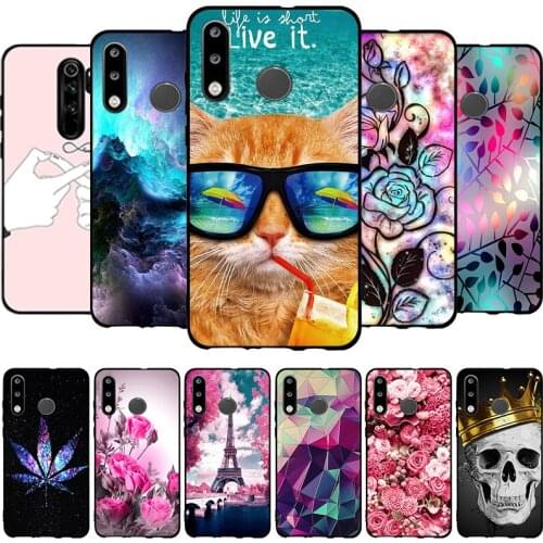 Case for Huawei P30 Lite Cover 6.15" TPU Soft Silicone Bumper Back Shell Cover for Huawei P30Lite Case Fundas for HuaweiP30 Lite