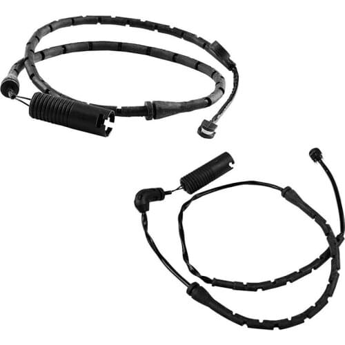 2Pcs Front+Rear Disc Brake Pad Wear Sensor 34351165579 for BMW E53 X5 34351165580