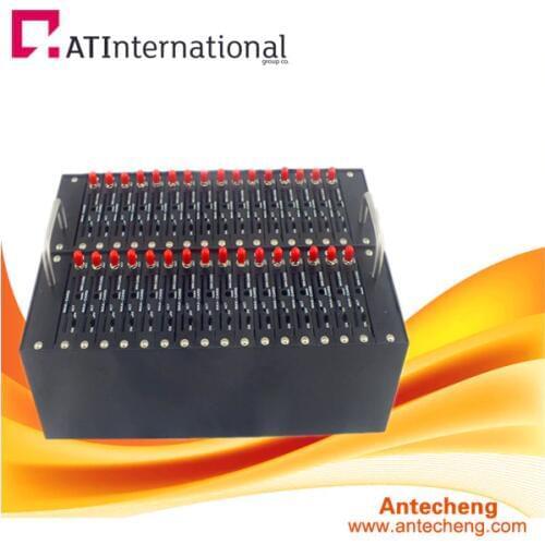 Cheap price 32 port modem pool, quad band 32 port modem pool for sms sending and receiving, lowest price 32 port sms modem pool