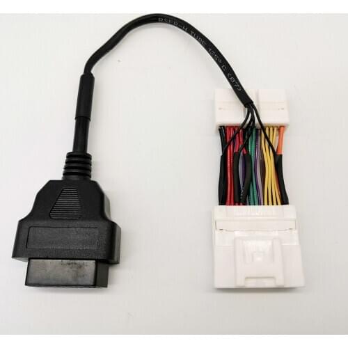 Tesla model 3 26 pin male female connector OBD II diagnostic harness electronic cable of new energy vehicle CNH-TM3O2-26