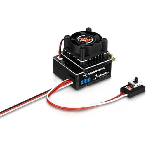 FATJAY Hobbywing XeRun XR10 G3 Justock 60A 2-3s brushless sensored ESC for RC 1/10 competition cars