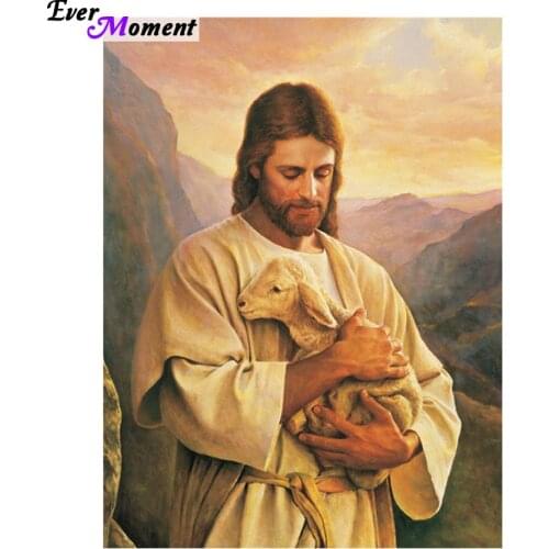 Christian Jesus Pictures of Rhinestones Diamond Mosaic Cross Stitch kits for embroidery full diamond Religious ASF428