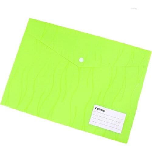 Envelopes Poly Envelopes, 12 Pack Document Folders US Letter A4 Size File Envelopes with Label Pocket Snap Button