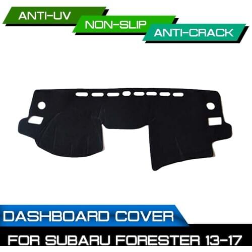 Car Dashboard Mat for Subaru Forester 2013 2014 2015 2016 2017 Anti-dirty Non-slip Dash Cover Mat UV Protection Shade