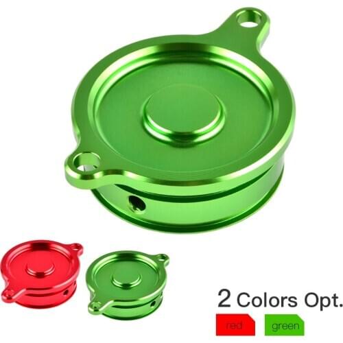 Oil Filter Cover Cap For Kawasaki KLX450R KX450F KLX 450R KLX 450 R KX 450F 2006-2015 2014 2013 2012 2011 2010 2009 2008