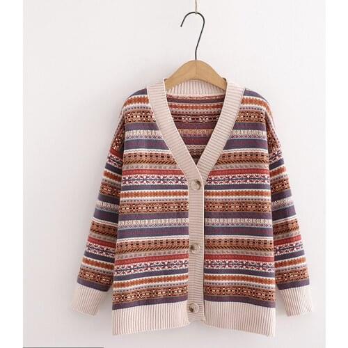 New Fashion Spring 2021 Women Sweaters Cardigans Casual Warm Long Design Female Knitted Sweater Coat Cardigan Sweater Lady