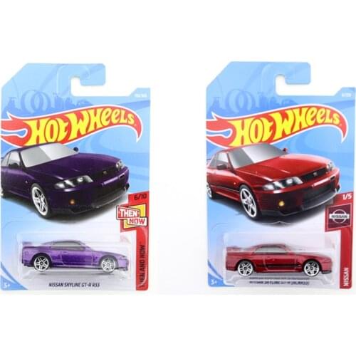 2021 NISSAN SKYLINE GT-R（BCNR33） Original Hot Wheels Mini Alloy Coupe 1/64 Metal Diecast Model Car Kids Toys Gift
