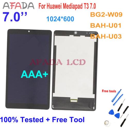 Original 7 inch LCD for Huawei Mediapad T3 7.0 3g or wifi BG2-W09 BG2-U01 BG2-U03 LCD Display Touch Screen Digitizer Assembly