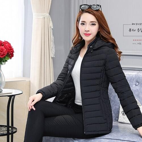 Autumn and Winter Coat Women Parka Plus Size Female Jacket Down Cotton Padded Womens Clothing Parkas Mujer 2020 KJ628