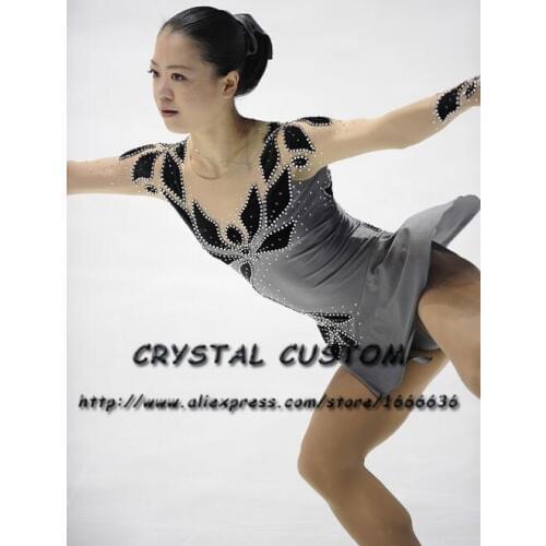 Girls Figure Skating Dresses For Competition Graceful New Brand Ice Skating Dress Custom DR3961