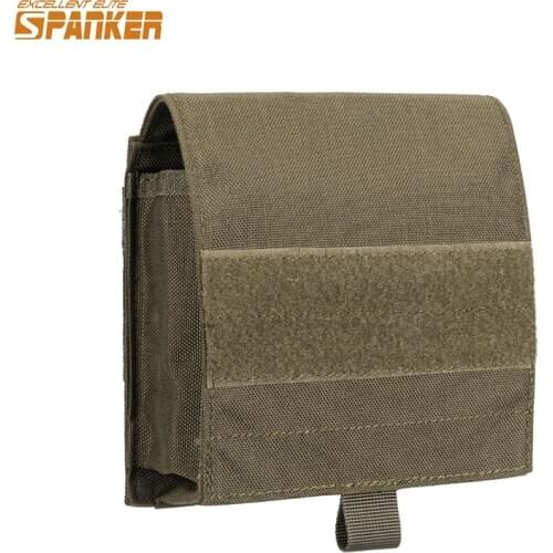 EXCELLENT ELITE SPANKER Tactical Equipment Outdoor Simple Utility Molle Hunting Magic Tap Waist Pouch Gadget Storage Accessories
