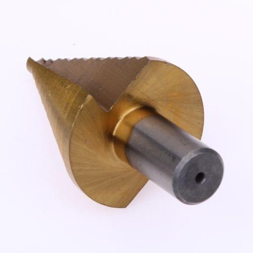 Titanium (13 Steps 5,7,10,12,15,17,20,22,25,27,30,32,35MM) Step Drill Bit Conduit Installation HSS4241 Industrial Reamer